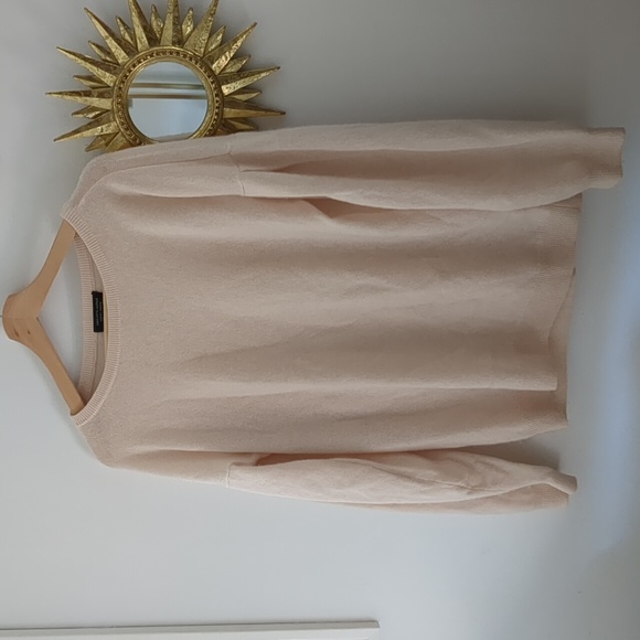 Cashmere Saks Fifth Avenue French Style Sweater Dress - Picture 6 of 13